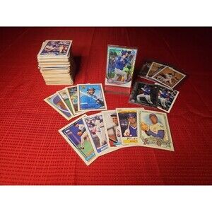Cubs Baseball Card Lot Sandberg Dawson Maddux Jenkins Alcantara Sosa Topps Fleer